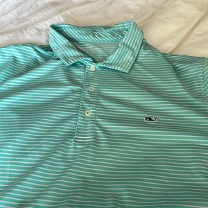 Vineyard Vines men performance polo - green